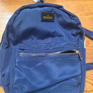 NWT Kedzie Navy Blue Backpack
